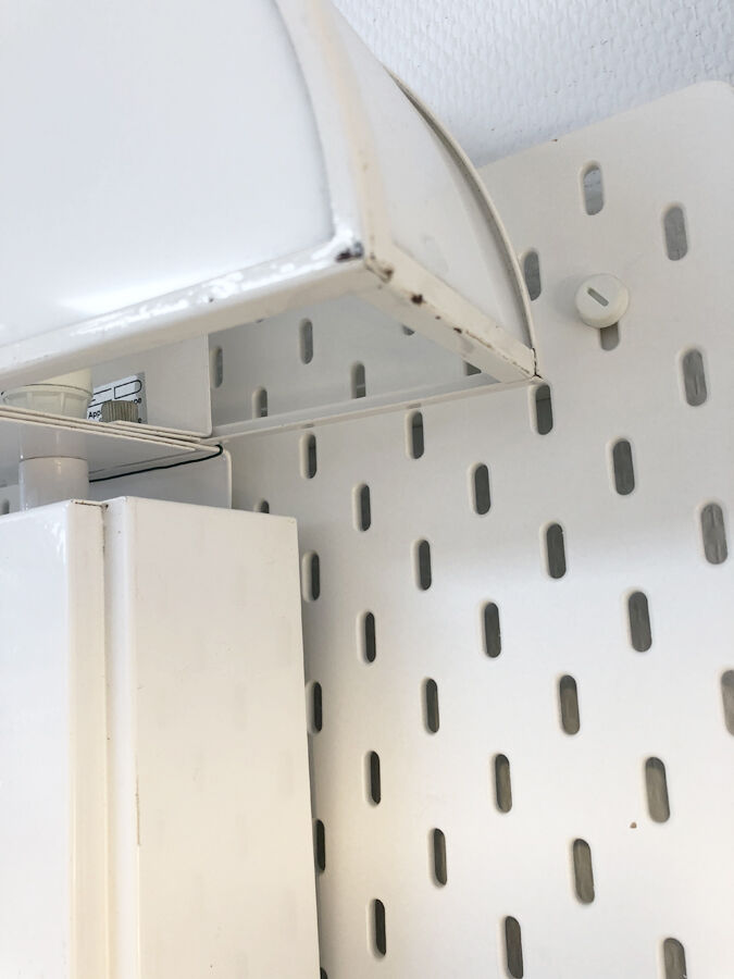 Pair of "Olympe" wall lights by Guzzini, 1970