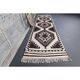 1970s Natural Turkish Hand-Knotted Runner 96x358