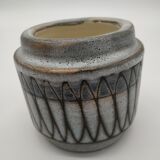 Vase en grès de la borne par Sylvie Rigal