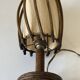Vintage rattan lamp, 60s design