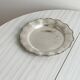 Shiny antique metal plate