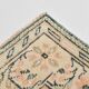 7x10 Pale Red & Cream Oversize Vintage Rug, 207x304Cm