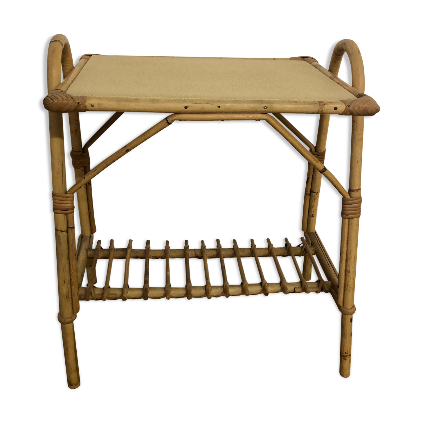 Rattan table