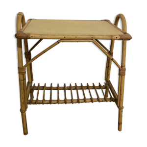 Table en rotin