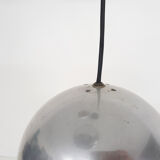 Ensemble de trois globes métalliques légers Pays-Bas des années 1960