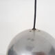 Set of three metal globes light, The Netherlands 1960's