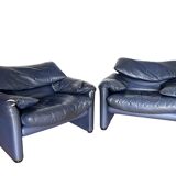 Maralunga armchair by Vico Magistretti for Cassina