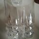 Cut crystal whisky glasses