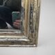 Antique patinated mirror in Louis-Philippe style – painted decoration – late 19th century