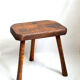 Tabouret de traite tripode