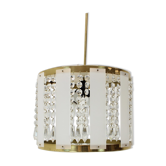 Lustre Krystal du milieu du siècle par Jablonecke Sklarny, années 1970