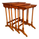Tables édouardiennes du 20e siècle, années 1890, ensemble de 3