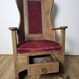 Brutalist Rocking Chair, 19th Century