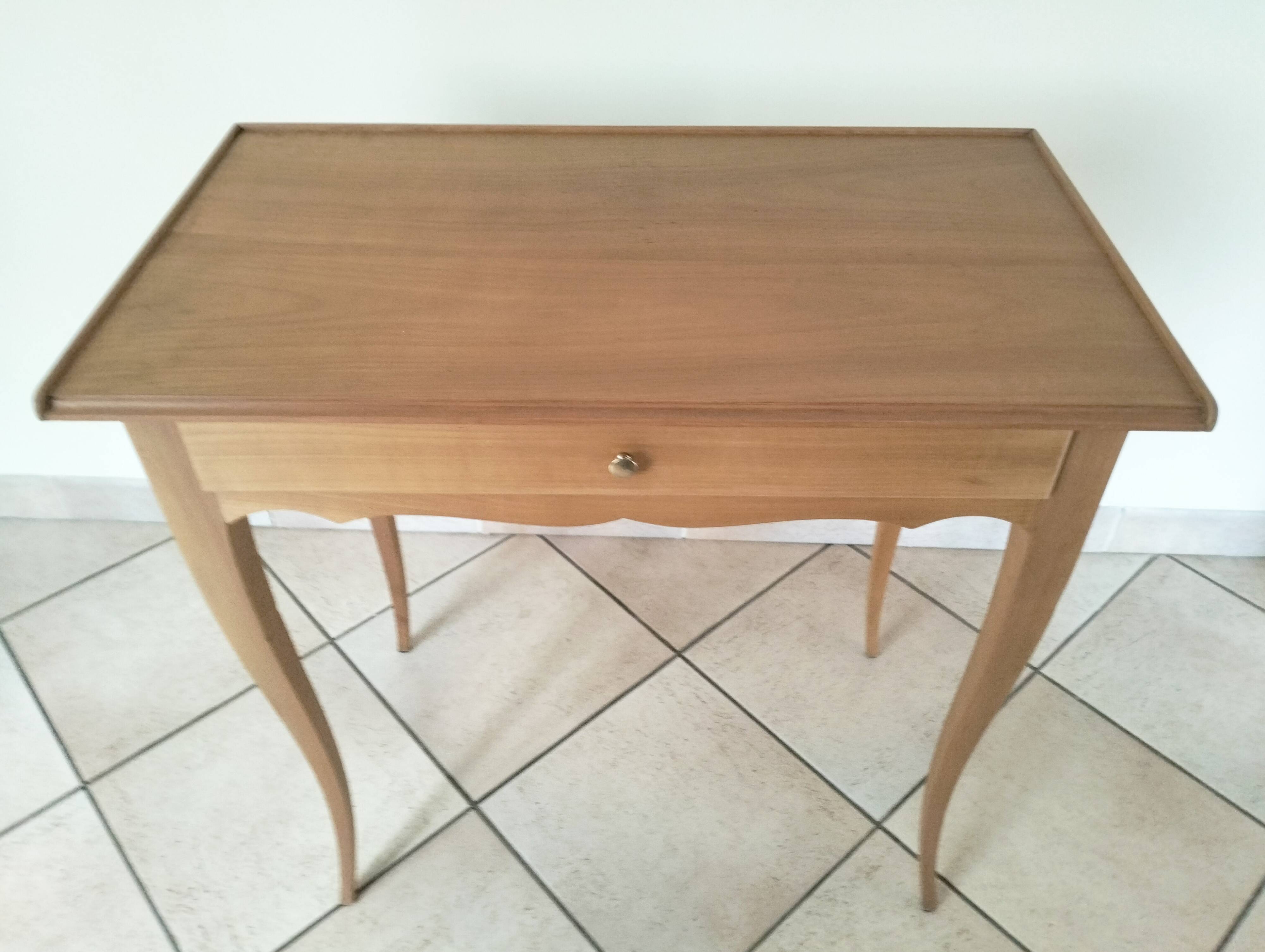 Wooden side table