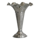 Petit vase vintage en aluminium léger