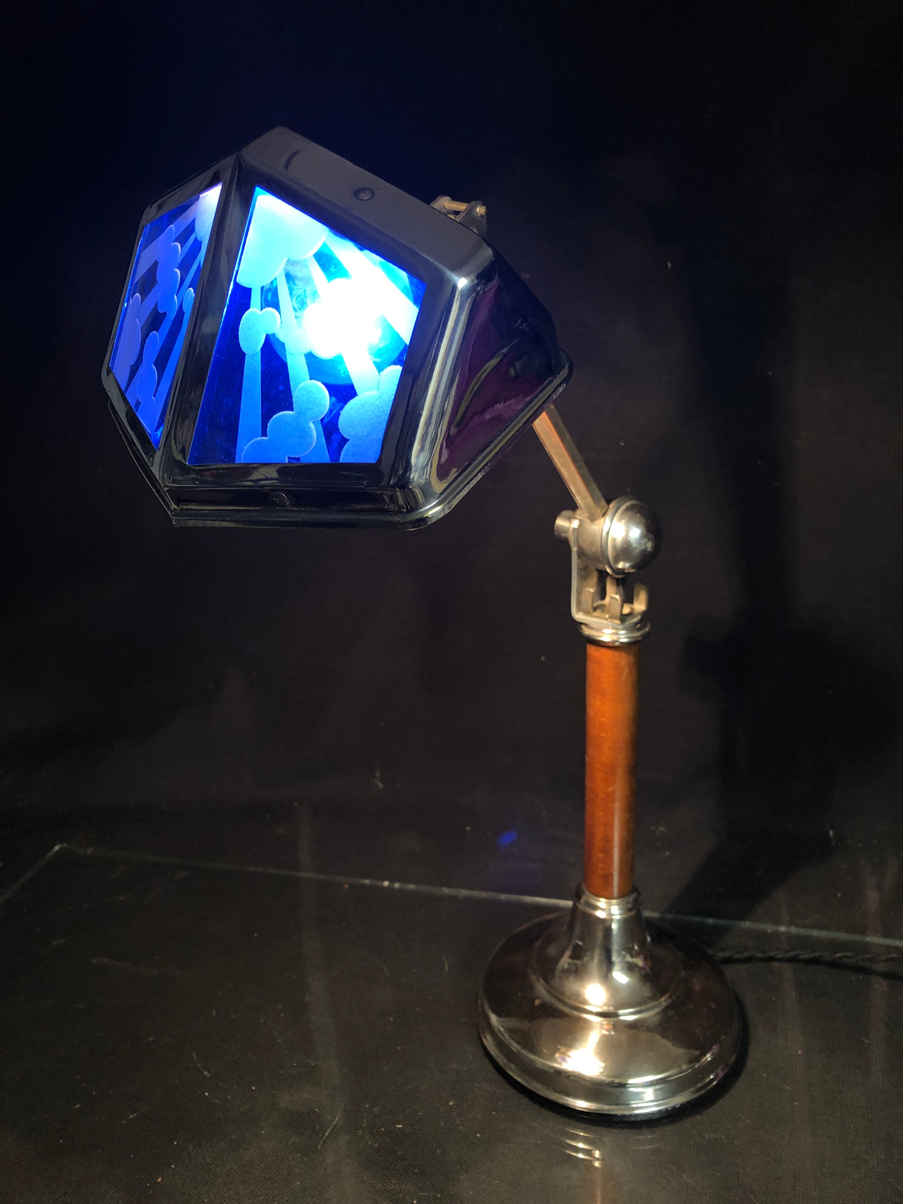 Lampe pirouett 54 cm art deco