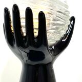 Vintage ceramic hand lamp