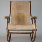 1851s antique rocking chair, peter cooper, r.w.winfield co. england birmingham
