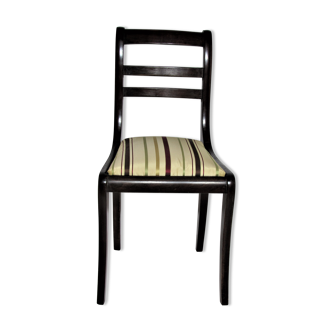 Mahogany empire style chair