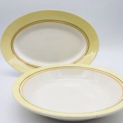 2 dishes "gien", model val d'isère
