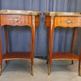 Pair of rosewood coffee tables
