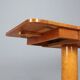 Small antique maple table, Austria, late 19th century.