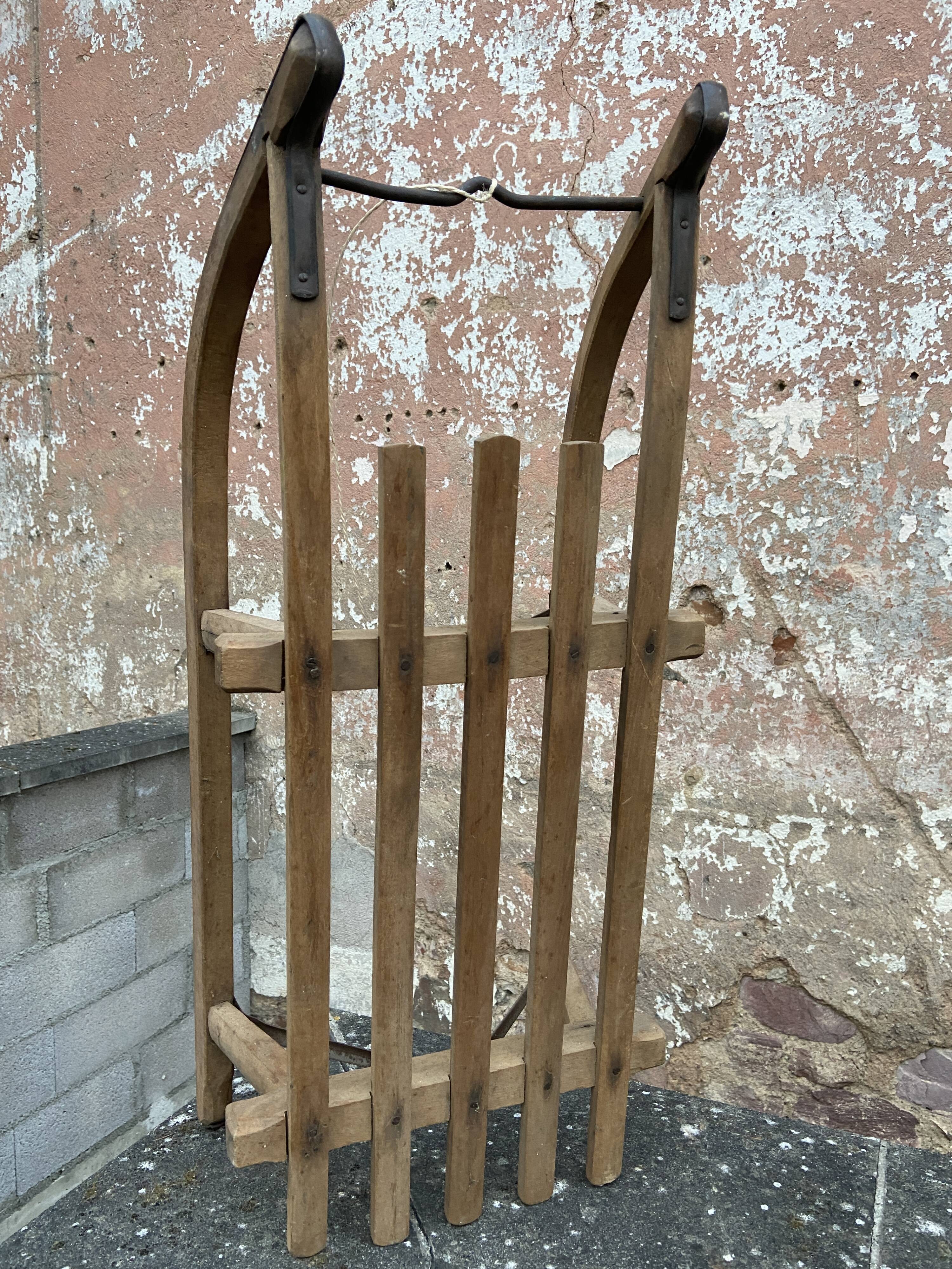 Sledding old alsace decoration christmas Davos