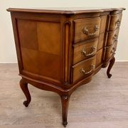 Louis XV style chest of drawers in cherry wood