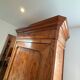 Elm burl cabinet