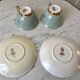Lunch duo Digoin Sarreguemines Toi & Moi vert sage 50s