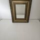 Antique Rectangular Mirror with a gilded wooden frame 35cm x 27cm