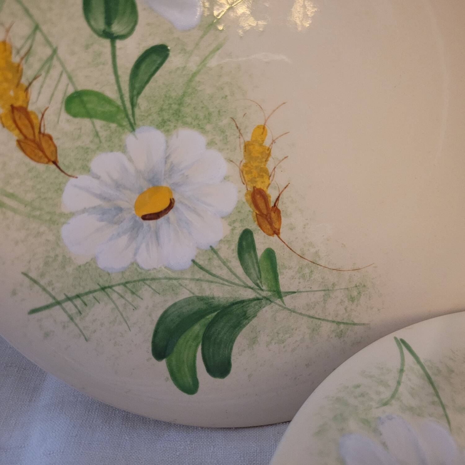 Set of 6 Longchamp 70's flat plates