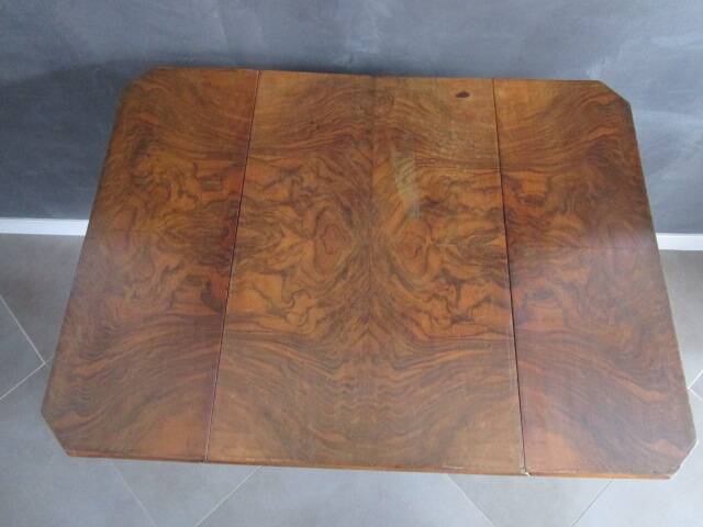Old side table - folding edges