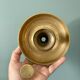 Lot de 2 bougeoirs anciens en laiton