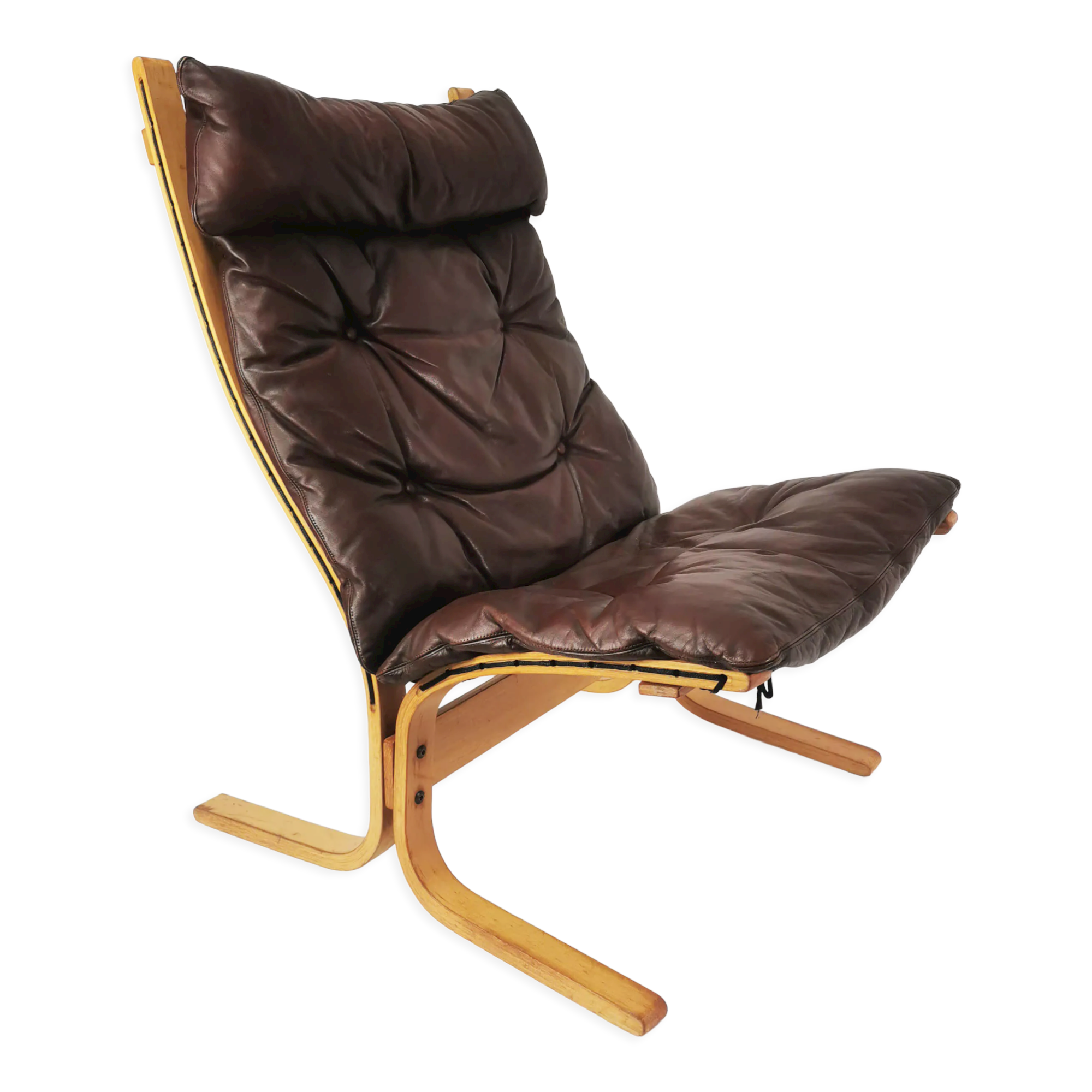 Modernistyczny fotel, Westnofa, proj. I. Relling, Norwegia, lata 70.