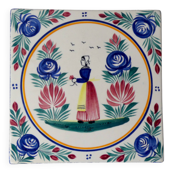 ancien dessous de plat HB Quimper — Beyit