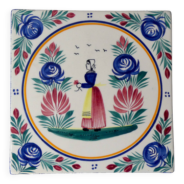 ancien dessous de plat HB Quimper