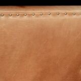 Vintage leather club armchair. very good condition.