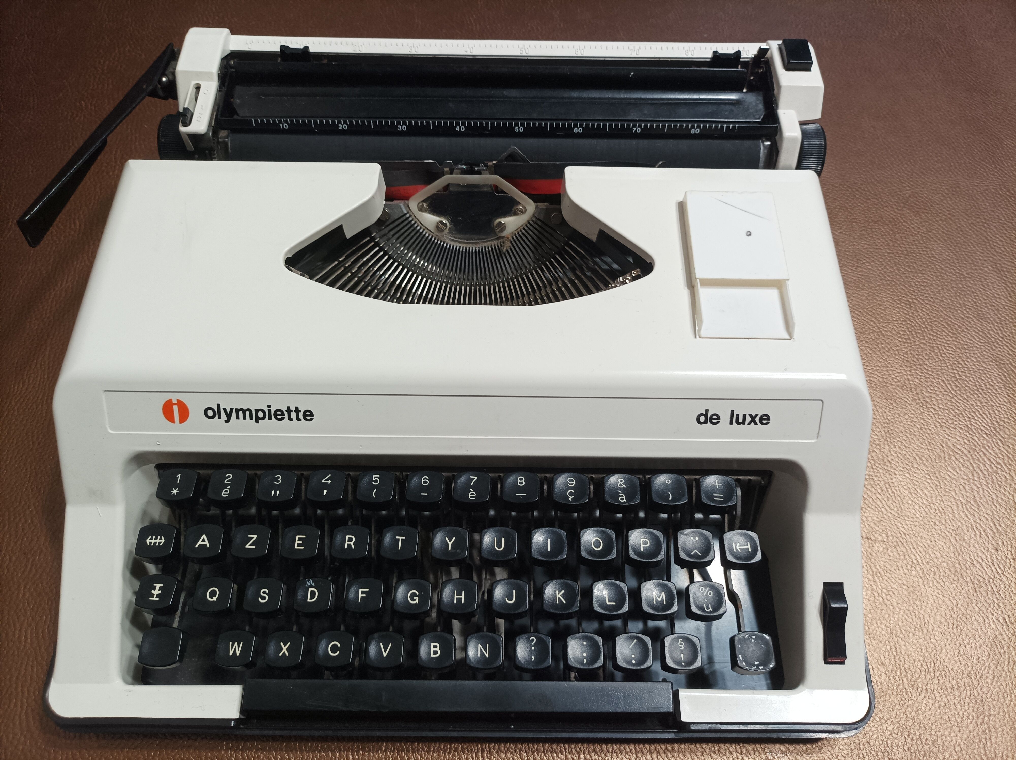 White Luxury Olympia Typewriter