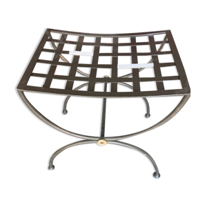 tabouret en fer forgé