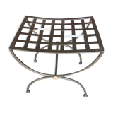 Tabouret en fer forgé