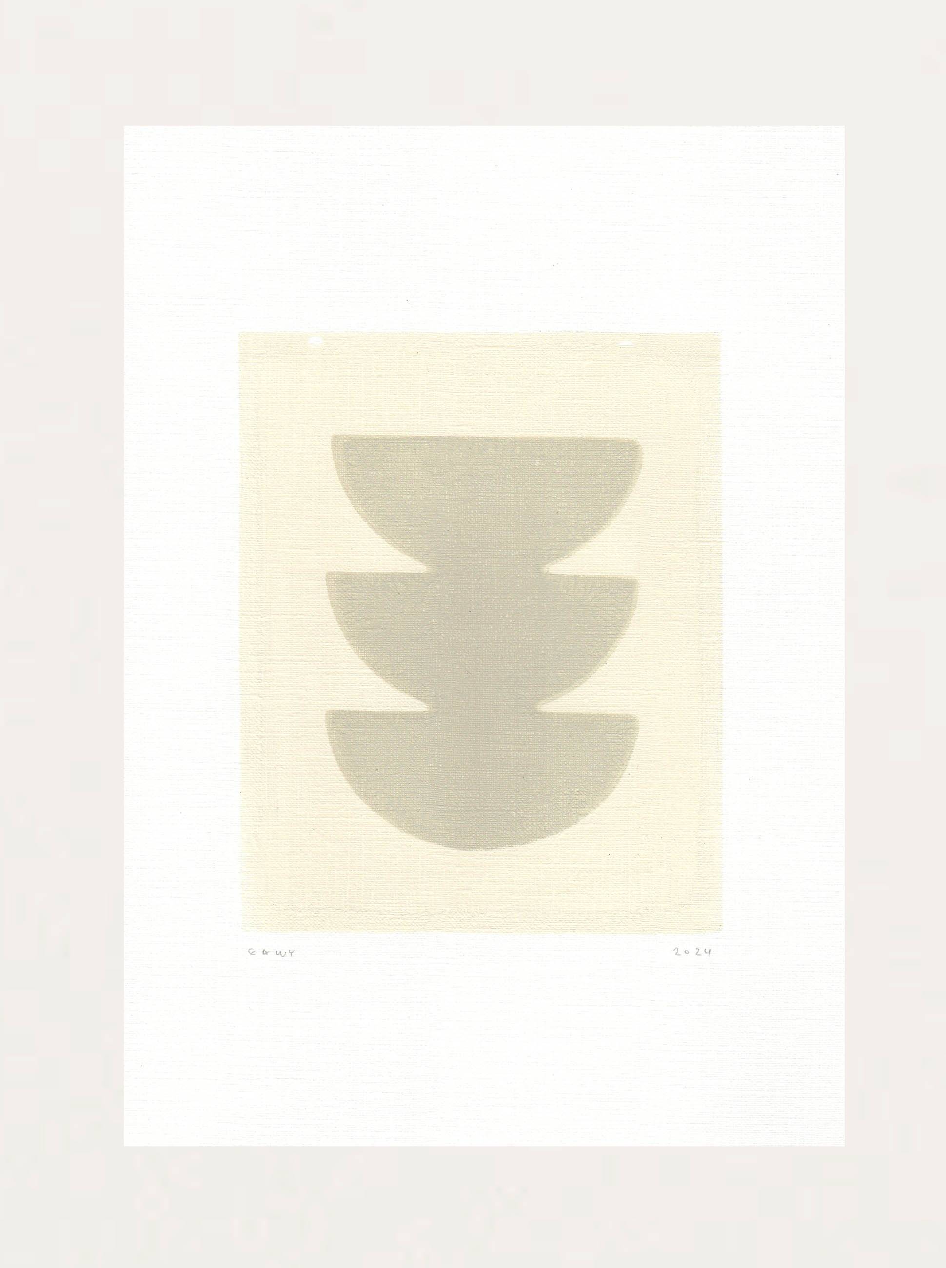 Painting duo - june and trio - signed Eawy