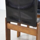 Set of 6 "Monk" Chairs by Afra & Tobia Scarpa for Molteni 70's