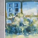 Bengt Fredriksson (1932-2000), Swedish Modern Landscape, Oil on Canvas, 1980s, Framed