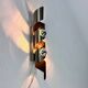 Space Age Wall Lamp "Wokkel" by Raak, Netherlands, 1970s