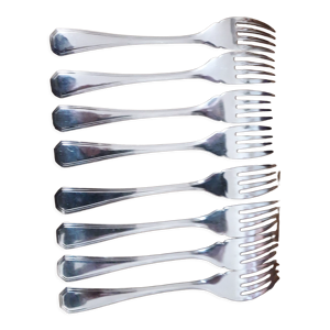 Lot de 16 couverts à - poisson