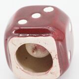 Ceramic dump candlestick