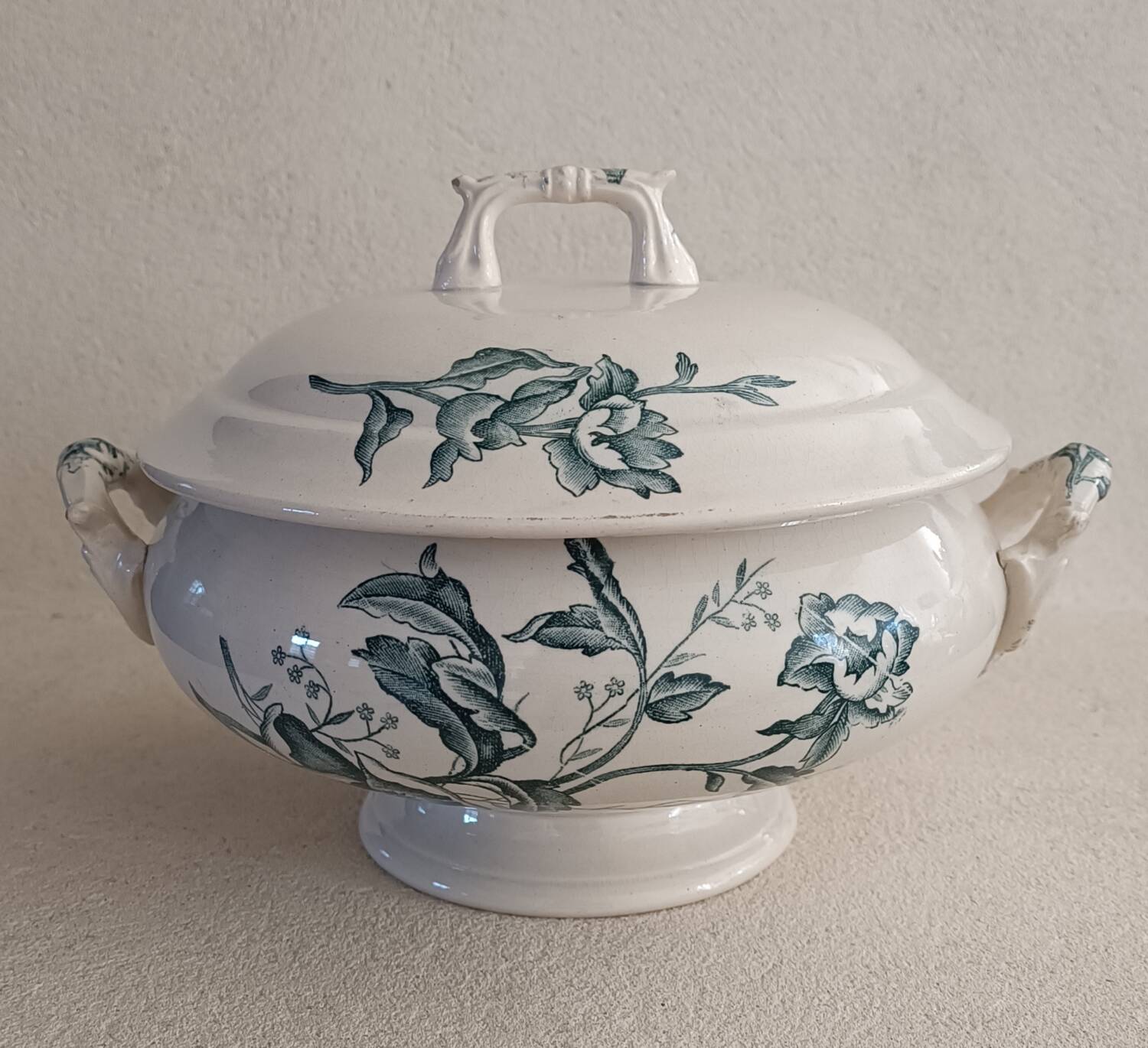 Lyon iron earth soup tureen