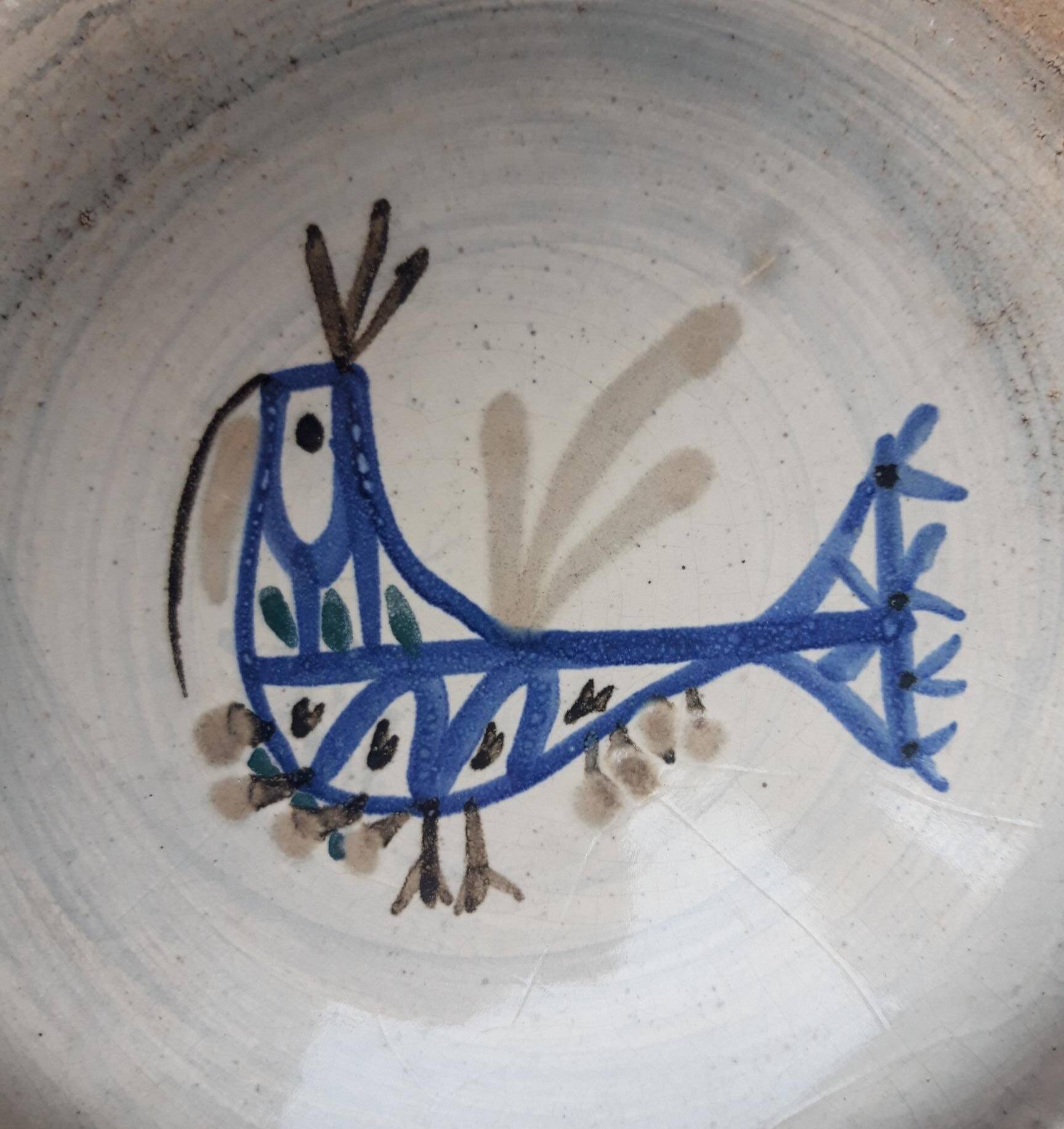 Gustave REYNAUD dish "The Mulberry"