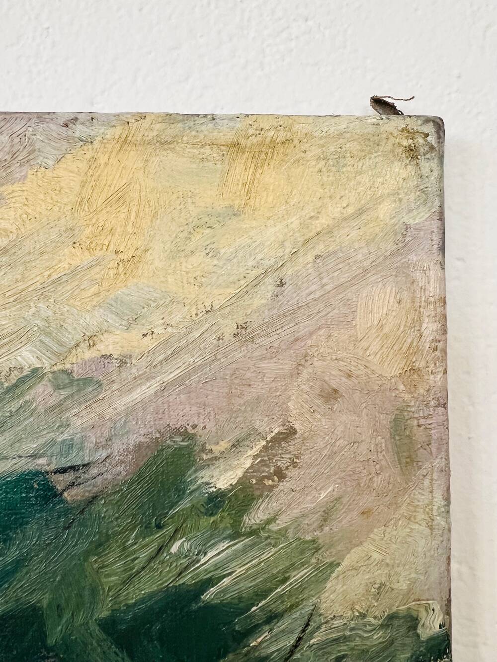 Painting "The house in the middle of the forest"